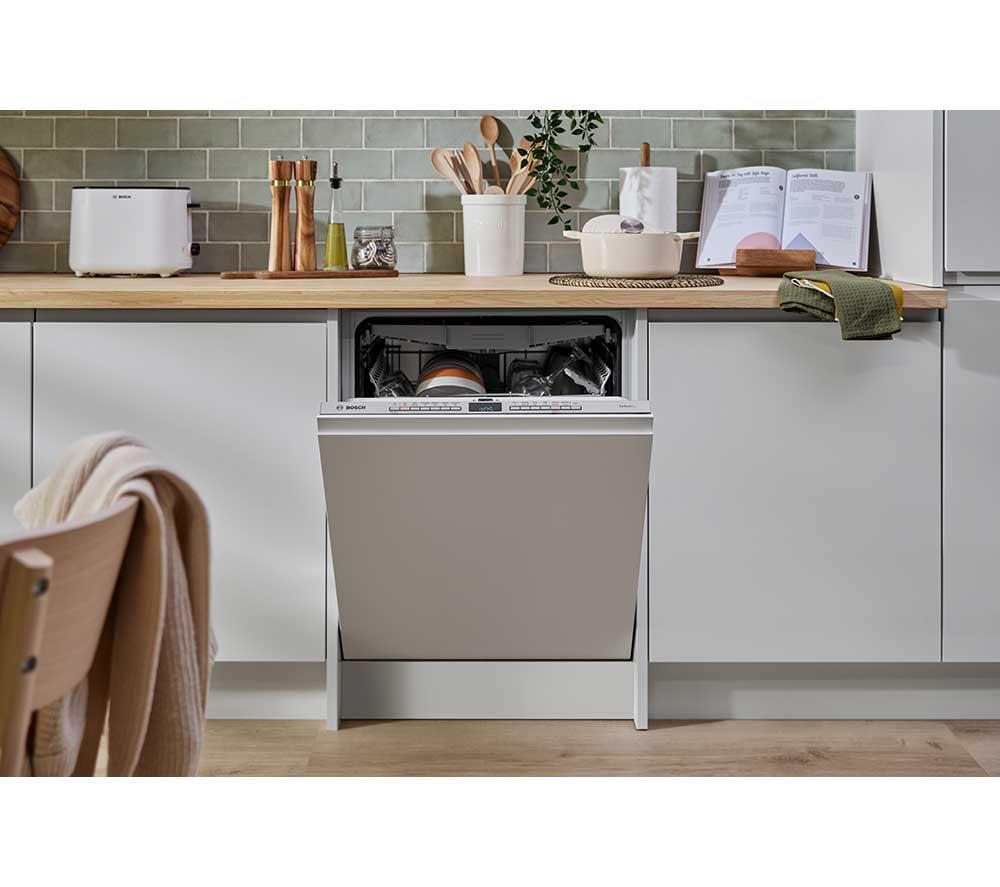 BOSCH Series 6 Perfect Dry SMV6ZCX10G Full-size Fully Integrated WiFi-enabled Dishwasher