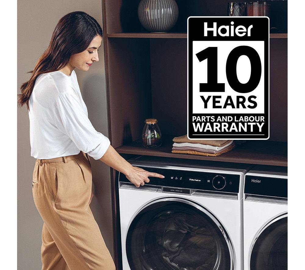 HAIER X Series 11 HW110-BD14397U1 WiFi-enabled 11 kg 1400 Spin Washing Machine - White