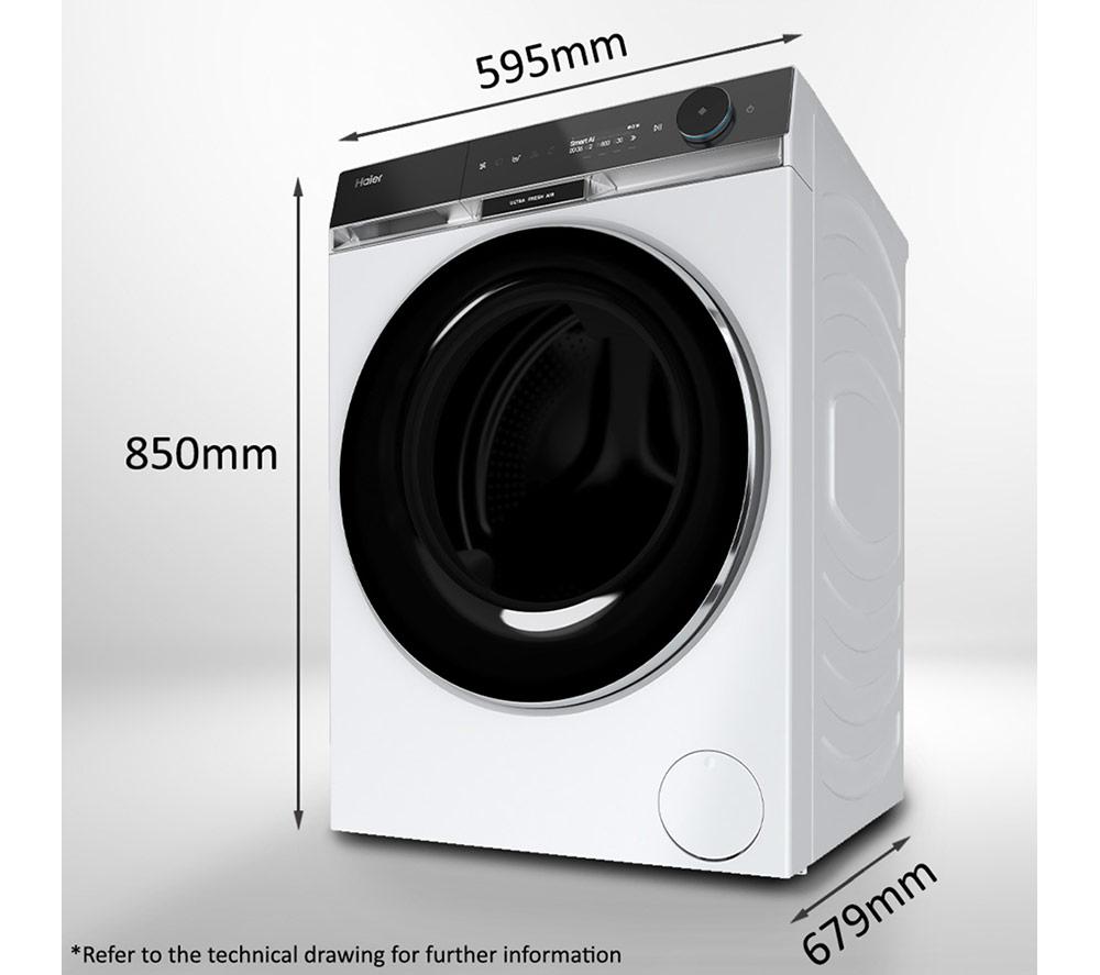 HAIER X Series 11 HW110-BD14397U1 WiFi-enabled 11 kg 1400 Spin Washing Machine - White