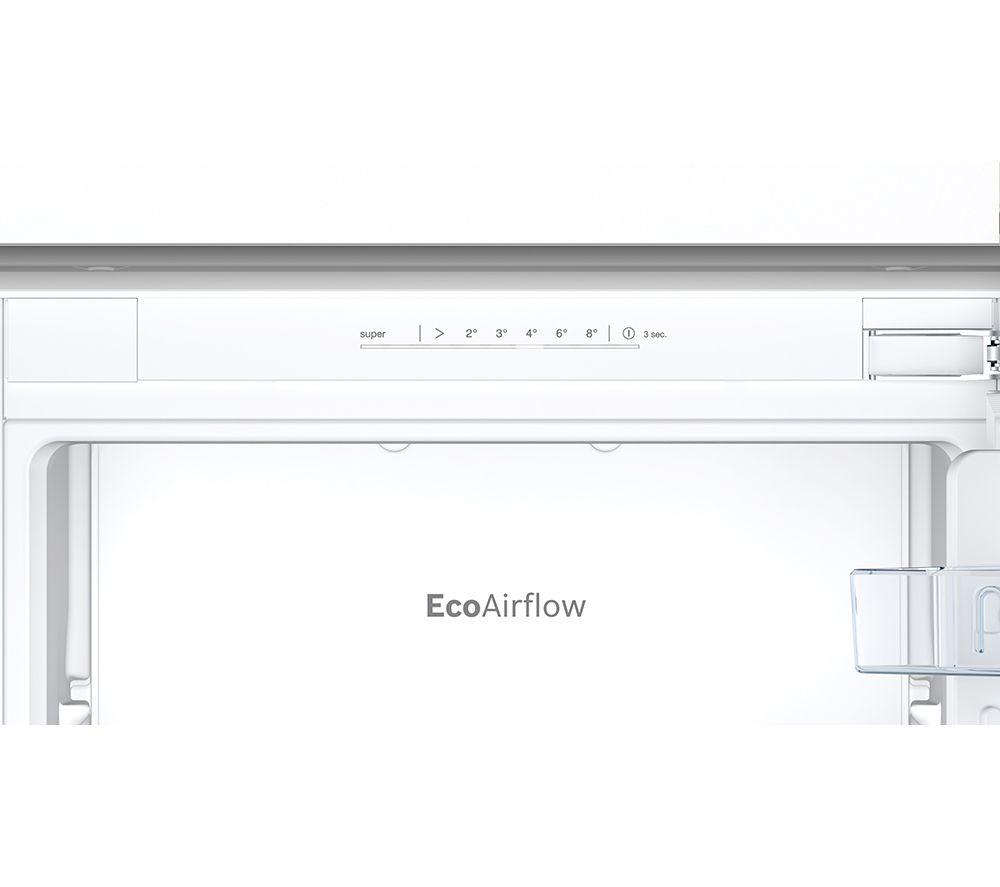 BOSCH Serie 2 KIN85NFE0G Frigorífico Combi Integrable 50/50 - Bisagra Fija