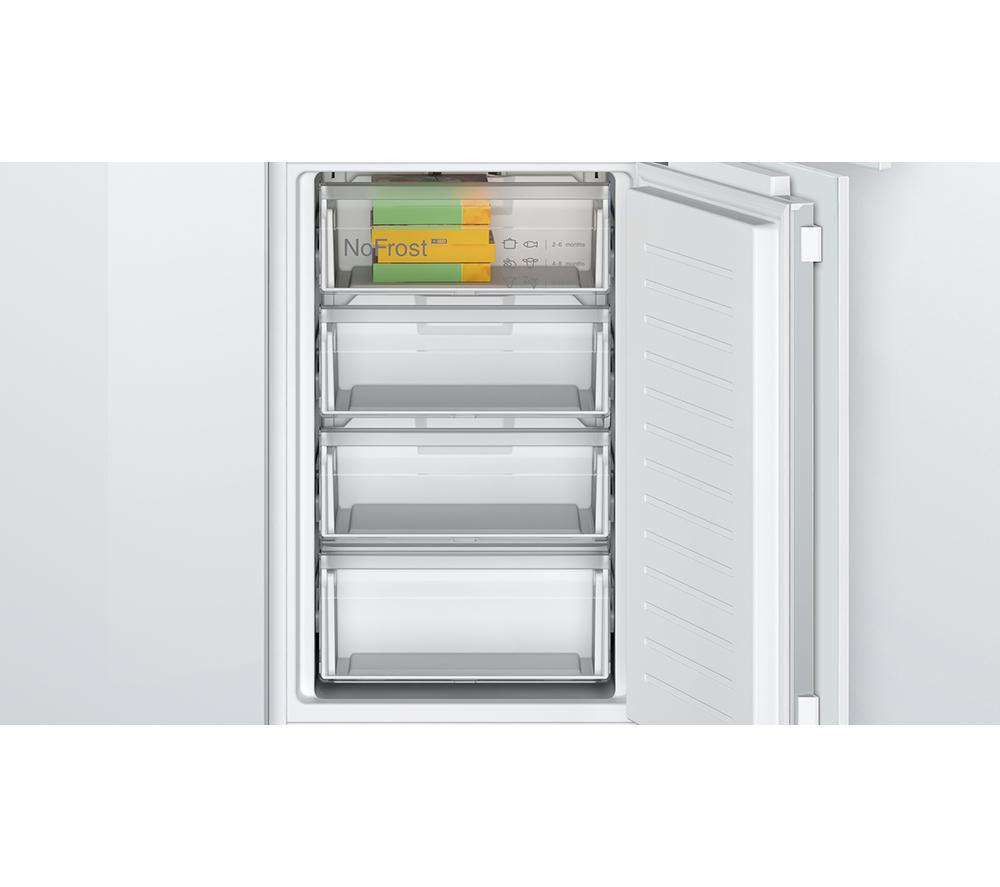 BOSCH Serie 2 KIN85NFE0G Frigorífico Combi Integrable 50/50 - Bisagra Fija