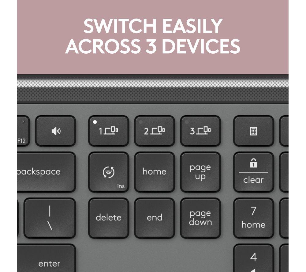 Teclado inalámbrico Logitech Signature Slim K950 - Grafito