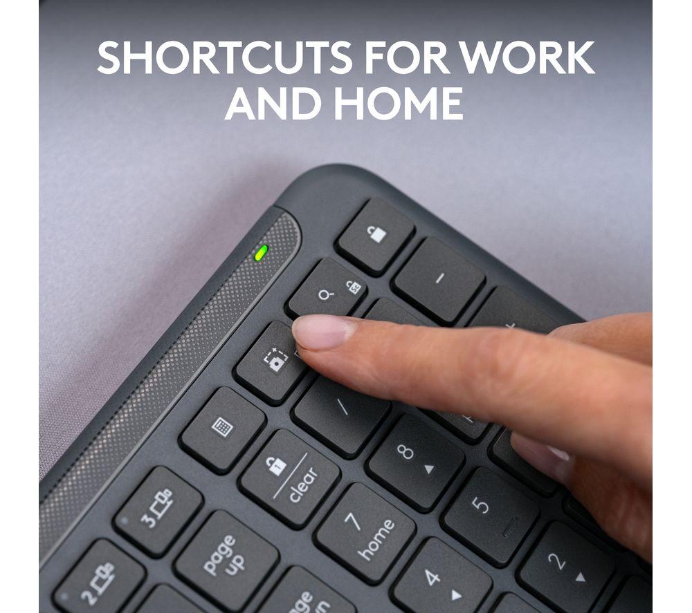 Teclado inalámbrico Logitech Signature Slim K950 - Grafito