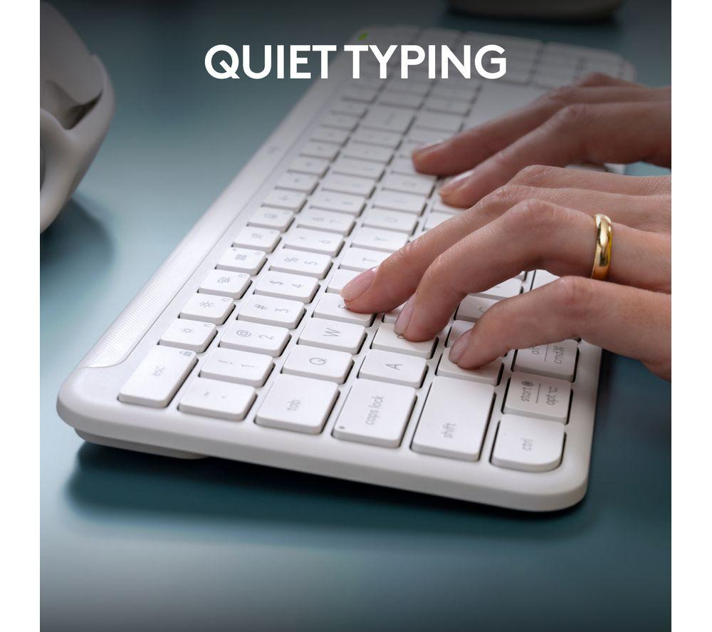 LOGITECH Signature Slim K950 Wireless Keyboard - White