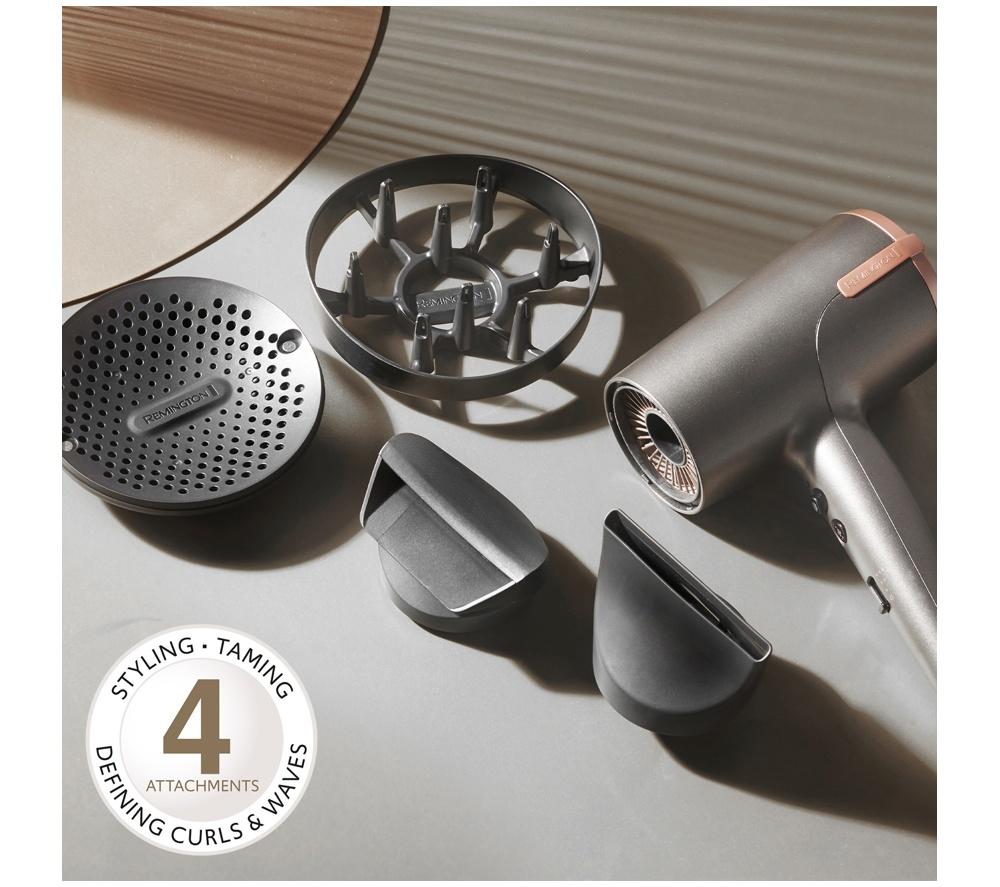 REMINGTON ONE D6077 Dry & Style Hairdryer - Dark Grey & Copper
