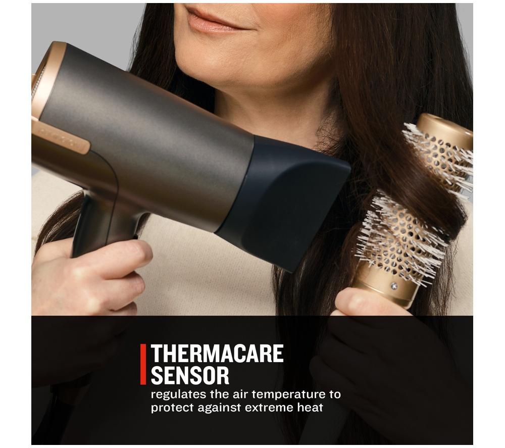 REMINGTON ONE D6077 Dry & Style Hairdryer - Dark Grey & Copper