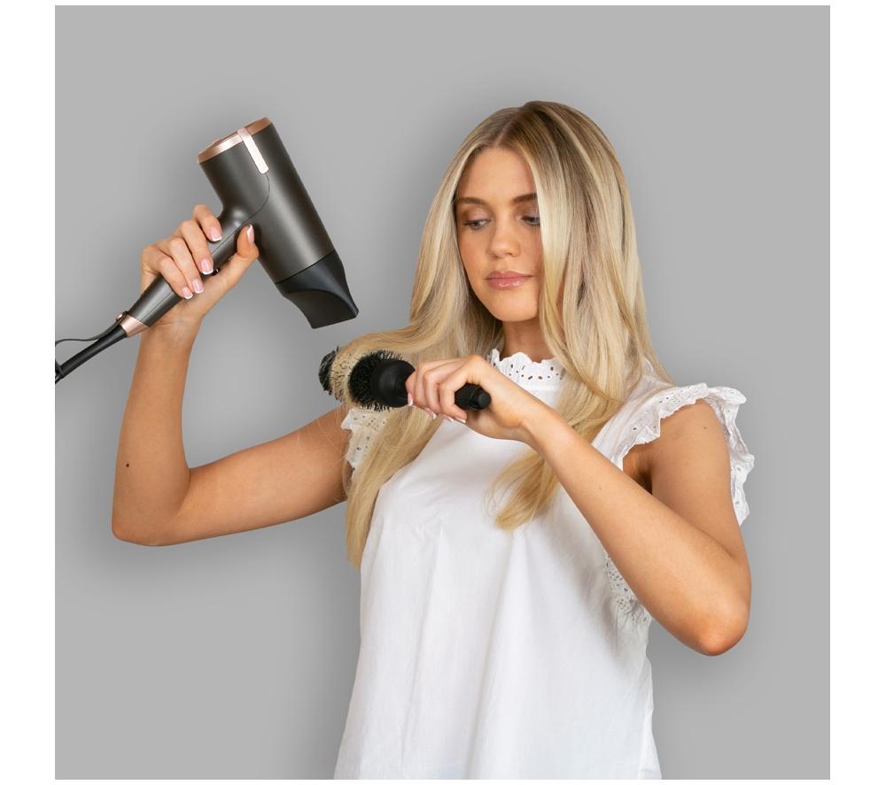 REMINGTON ONE D6077 Dry & Style Hairdryer - Dark Grey & Copper