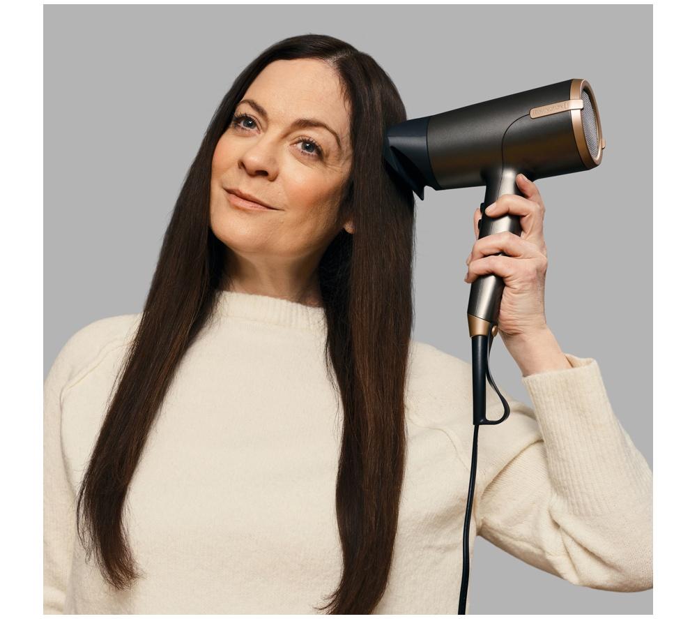 REMINGTON ONE D6077 Dry & Style Hairdryer - Dark Grey & Copper