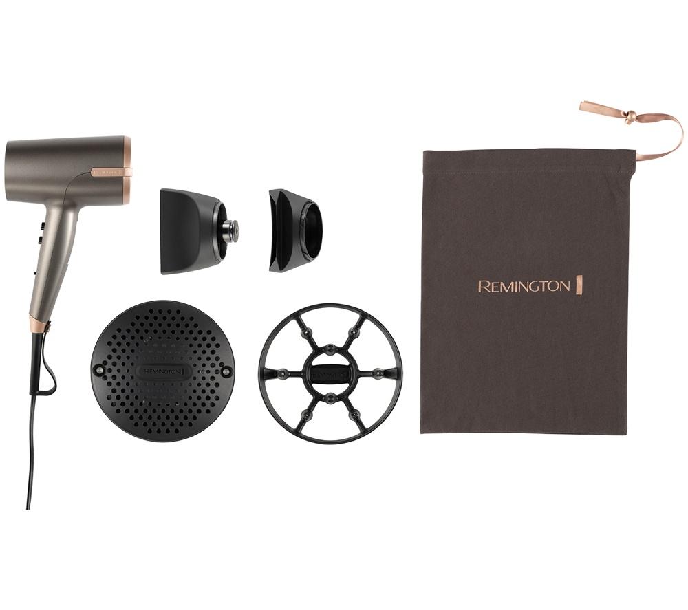REMINGTON ONE D6077 Dry & Style Hairdryer - Dark Grey & Copper