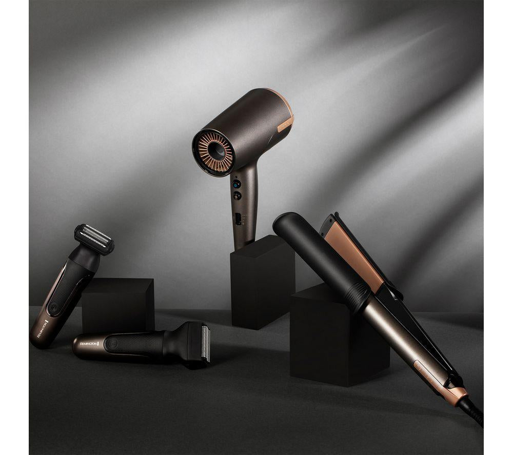 REMINGTON One Straight & Curl Hair Styler - Dark Grey & Copper