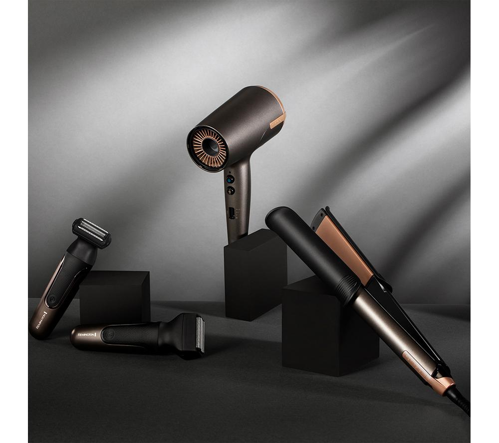 REMINGTON One Straight & Curl Hair Styler - Dark Grey & Copper