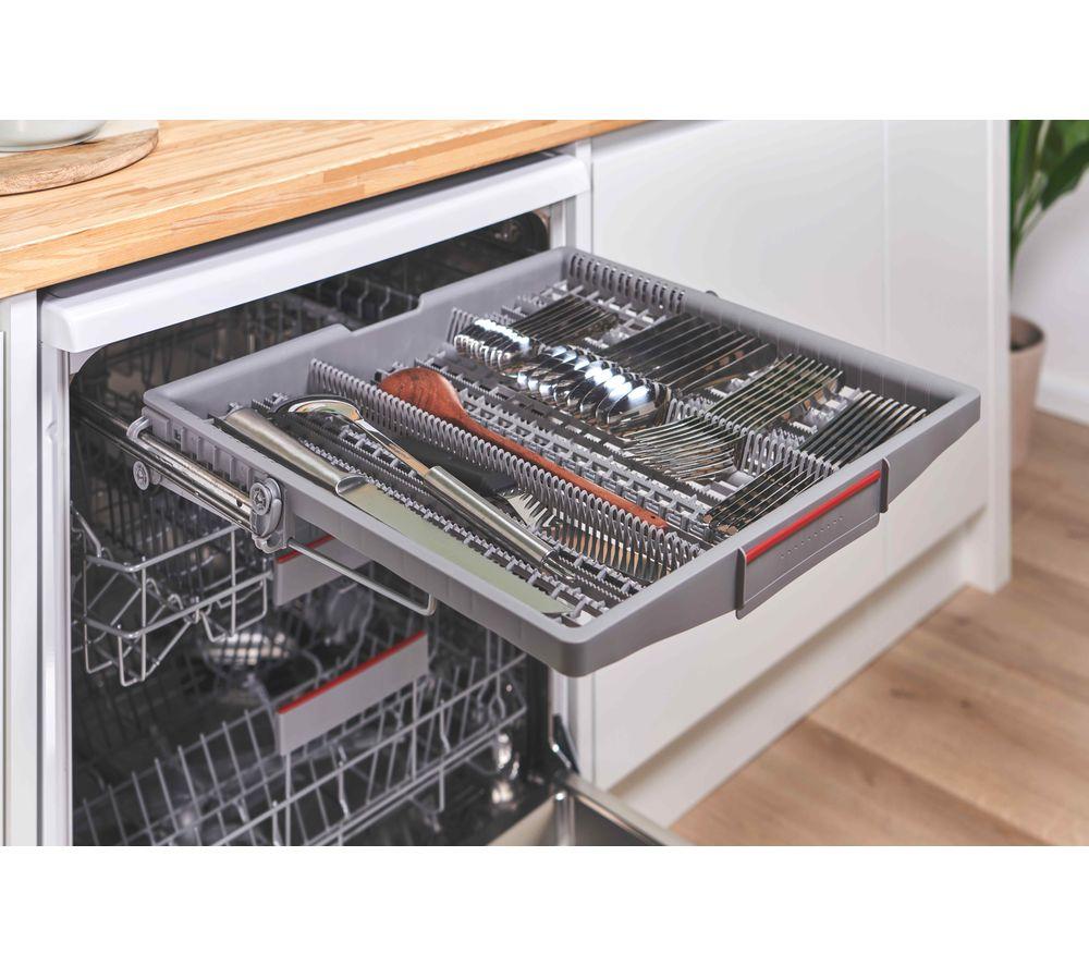 BOSCH Serie 6 PerfectDry SMS6ZCW10G Lavavajillas de tamaño estándar con WiFi - Blanco