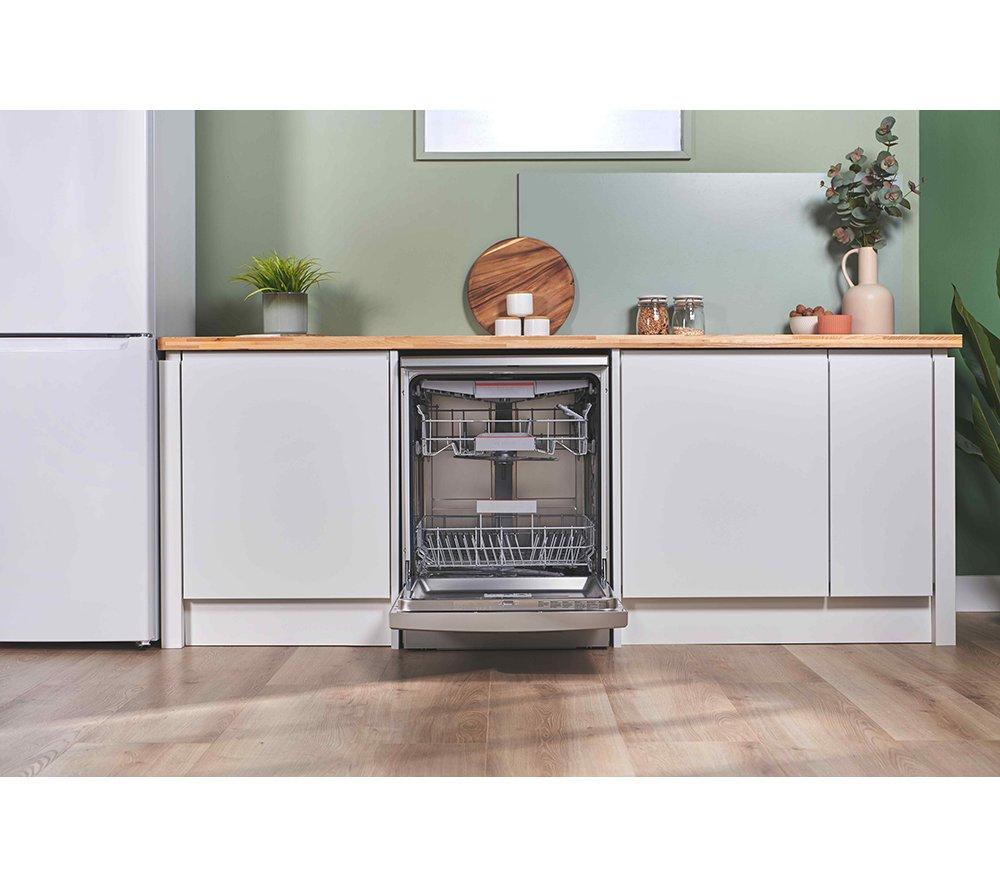 Lavavajillas de tamaño completo con WiFi BOSCH Serie 6 PerfectDry SMS6ZCI10G - Plata