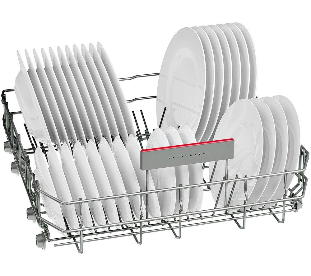 Lavavajillas de tamaño completo con WiFi BOSCH Serie 6 PerfectDry SMS6ZCI10G - Plata