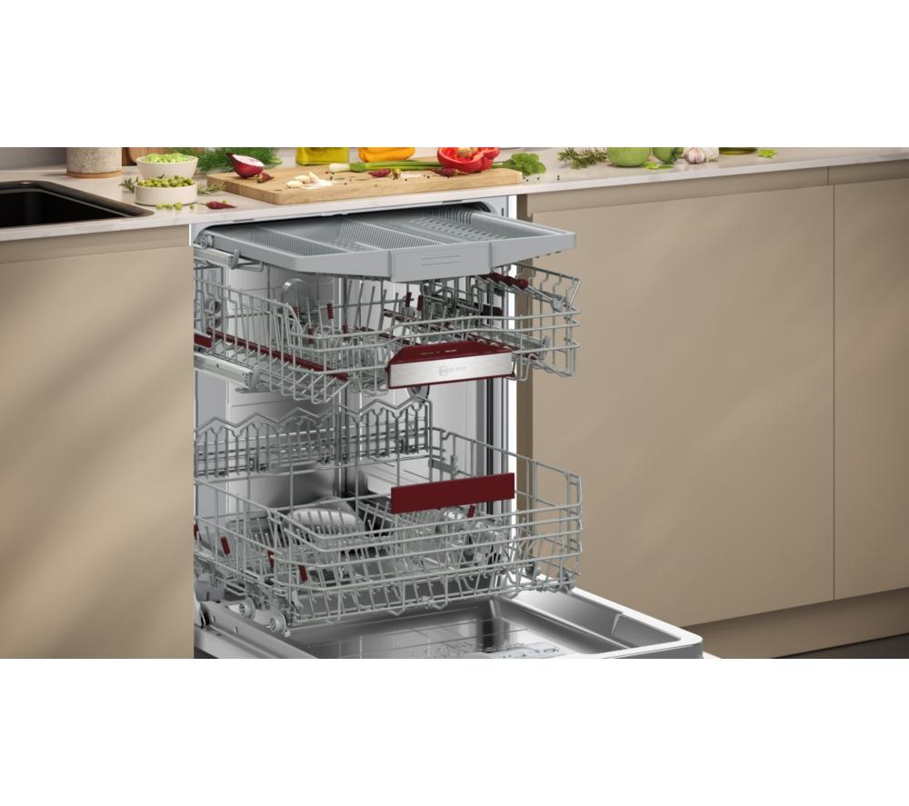 NEFF N70 S187ZCX03G Full-size Fully Integrated WiFi-enabled Dishwasher