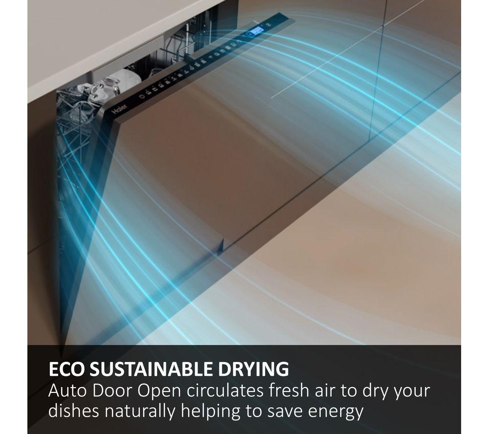 HAIER I Pro Shine 5 XF6B0M3PDA Full-size WiFi-enabled Dishwasher - Graphite
