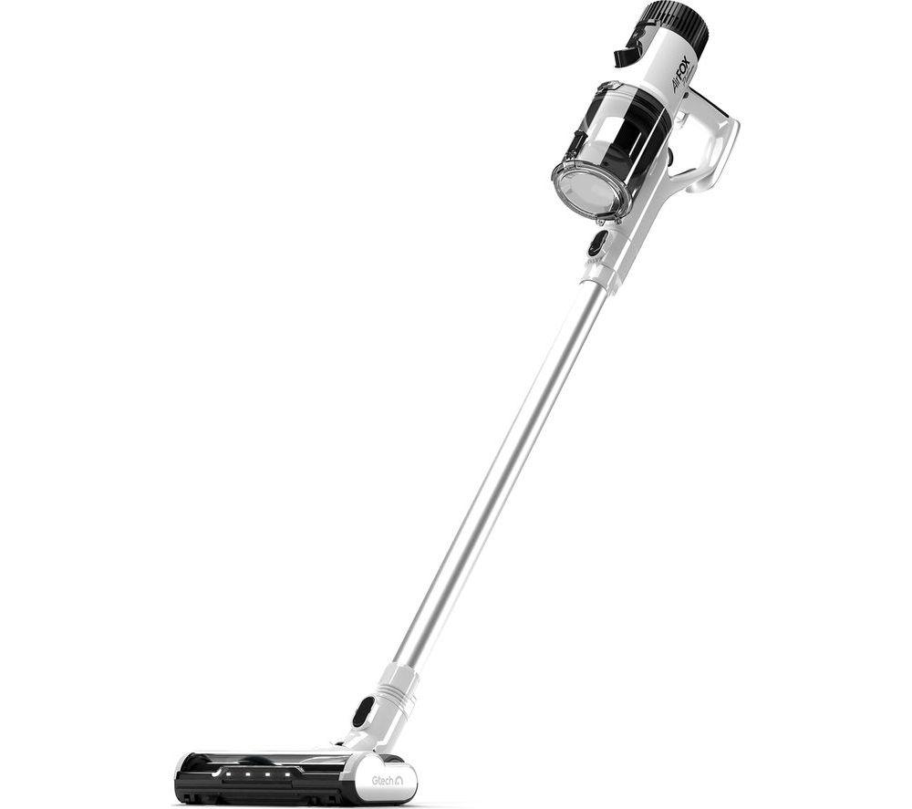 GTECH AirFOX Platinum Cordless Bagless Vacuum Cleaner - Silver & White
