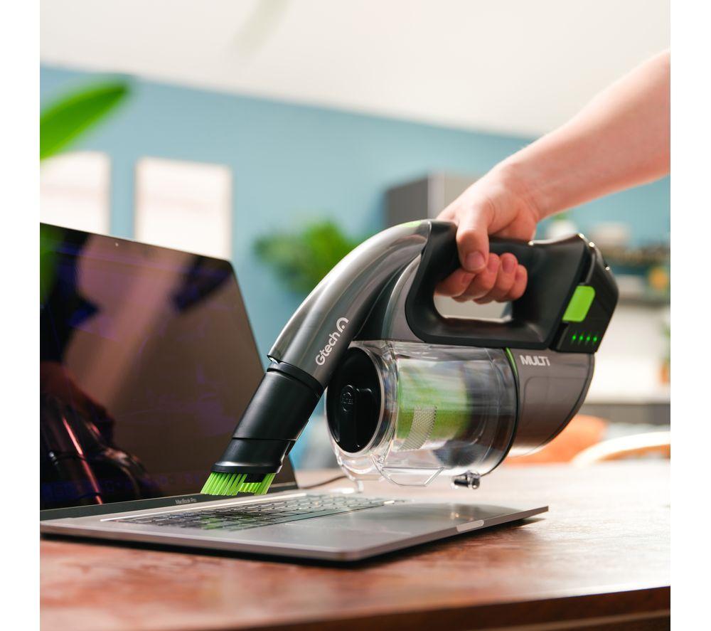 GTECH AirRAM 2 Akku-Staubsauger und Multi-Handstaubsauger-Set – Grau & Grün