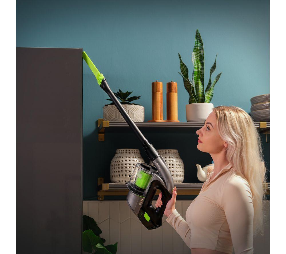 GTECH AirRAM 2 Akku-Staubsauger und Multi-Handstaubsauger-Set – Grau & Grün