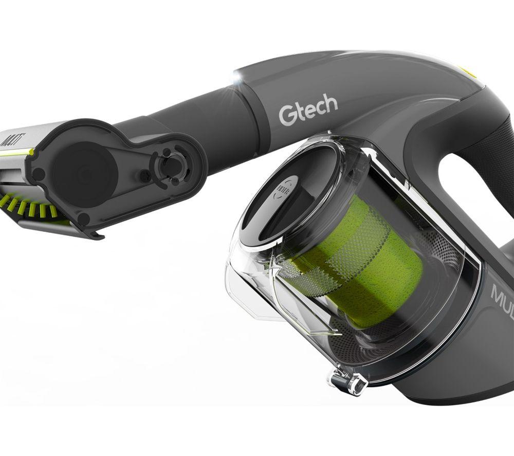GTECH AirRAM 2 Akku-Staubsauger und Multi-Handstaubsauger-Set – Grau & Grün