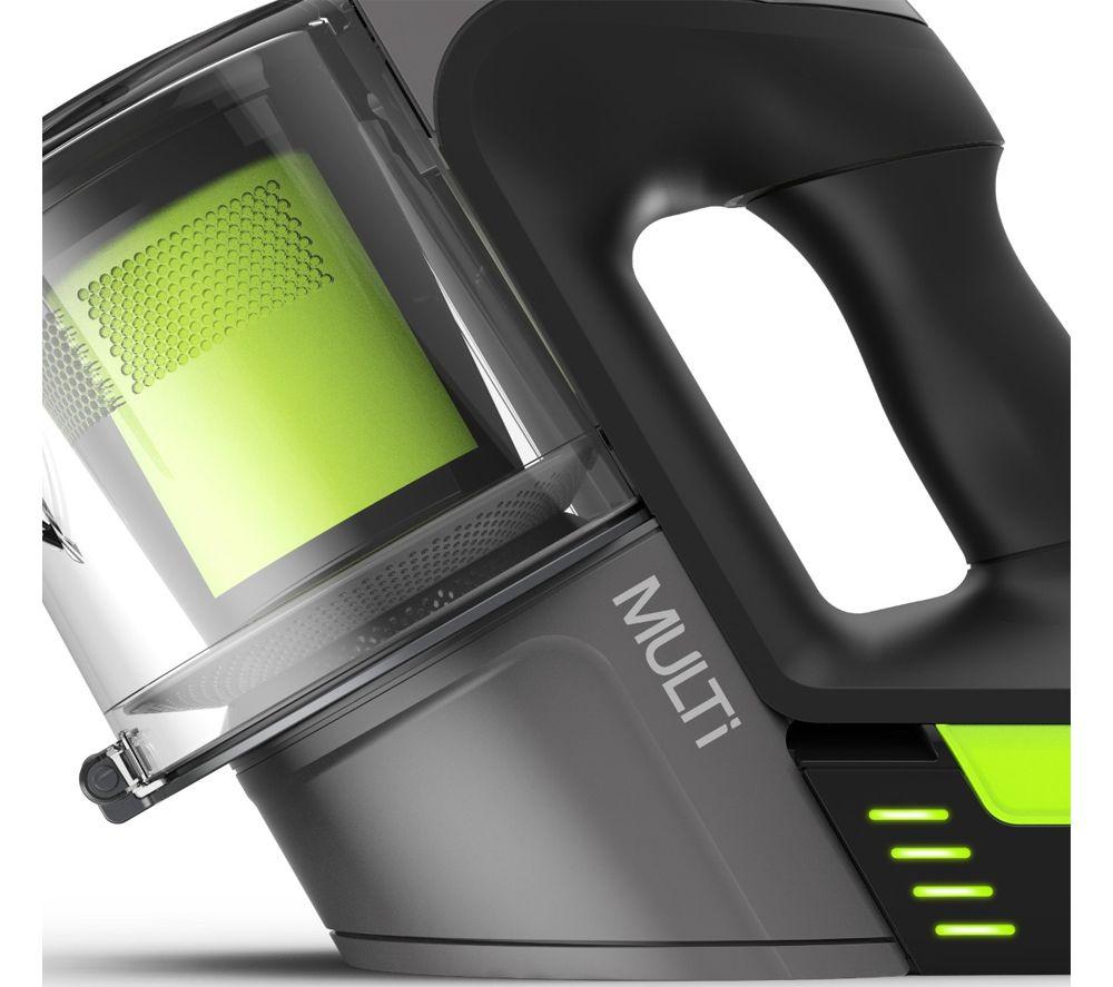 GTECH AirRAM 2 Akku-Staubsauger und Multi-Handstaubsauger-Set – Grau & Grün