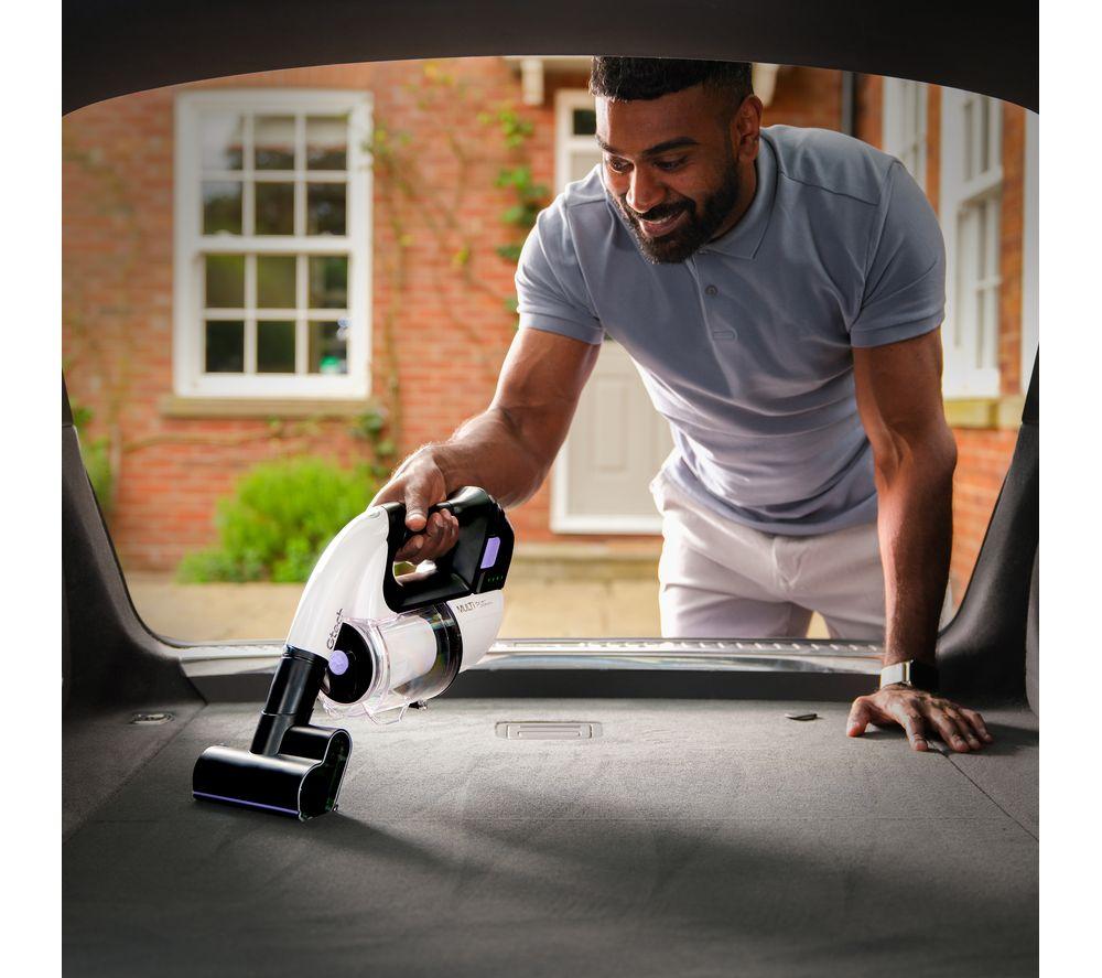 GTECH AirRAM Platinum Aspiradora Inalámbrica y GTECH Multi Platinum Aspiradora de Mano Paquete - Blanco y Negro