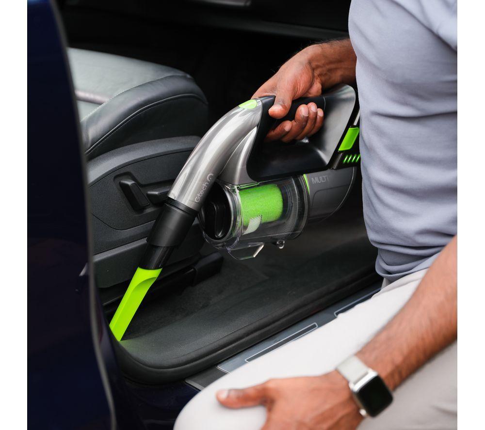 Aspiradora de mano GTECH Multi - Gris y Verde
