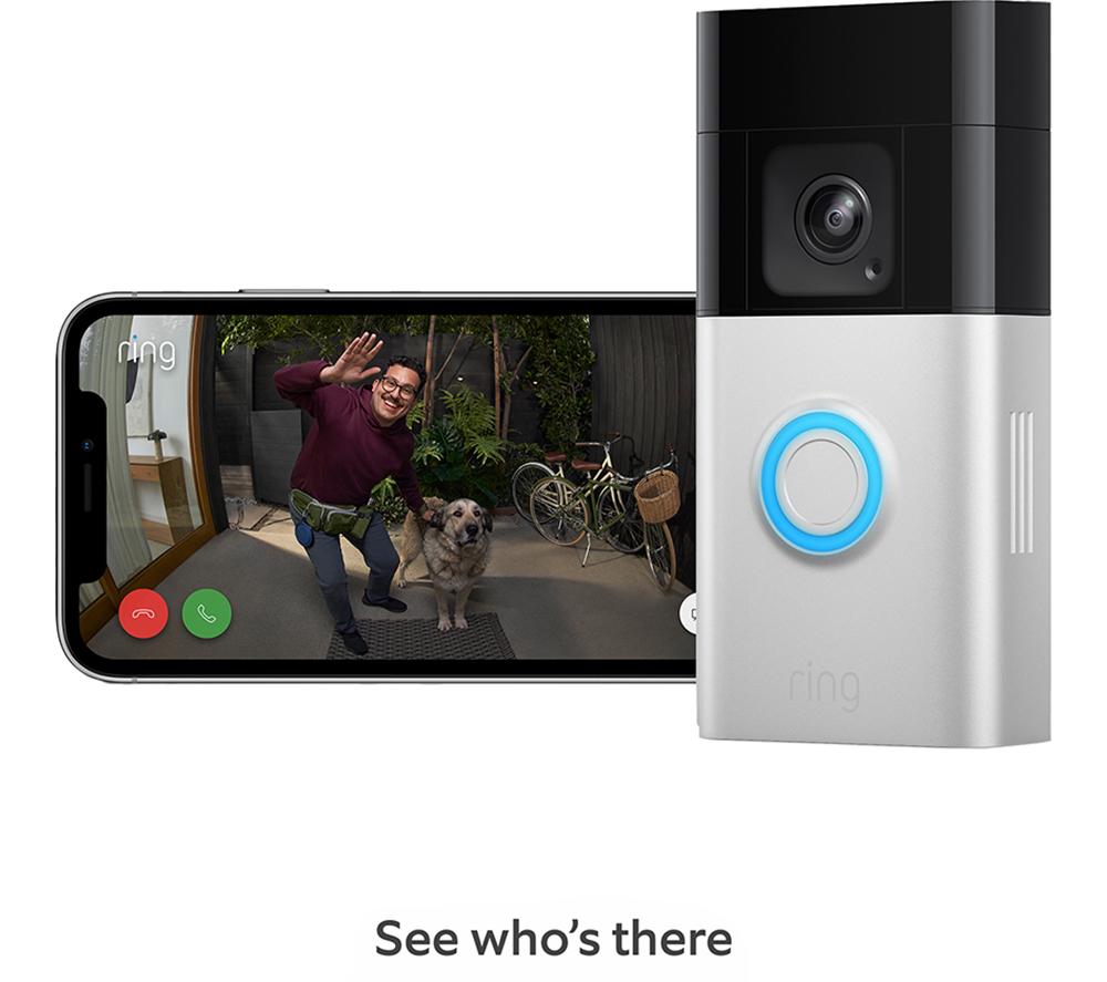 RING Battery Video Doorbell Pro - Nickel