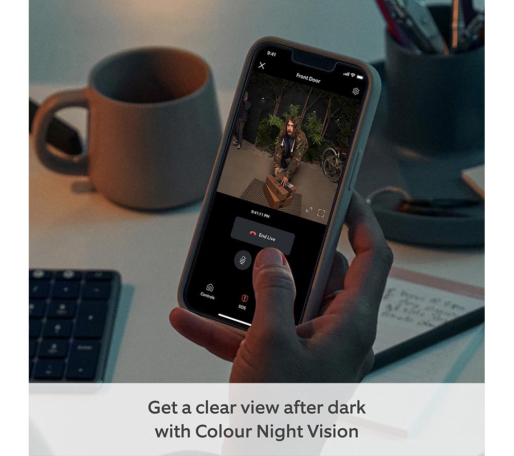 RING Battery Video Doorbell Pro - Nickel