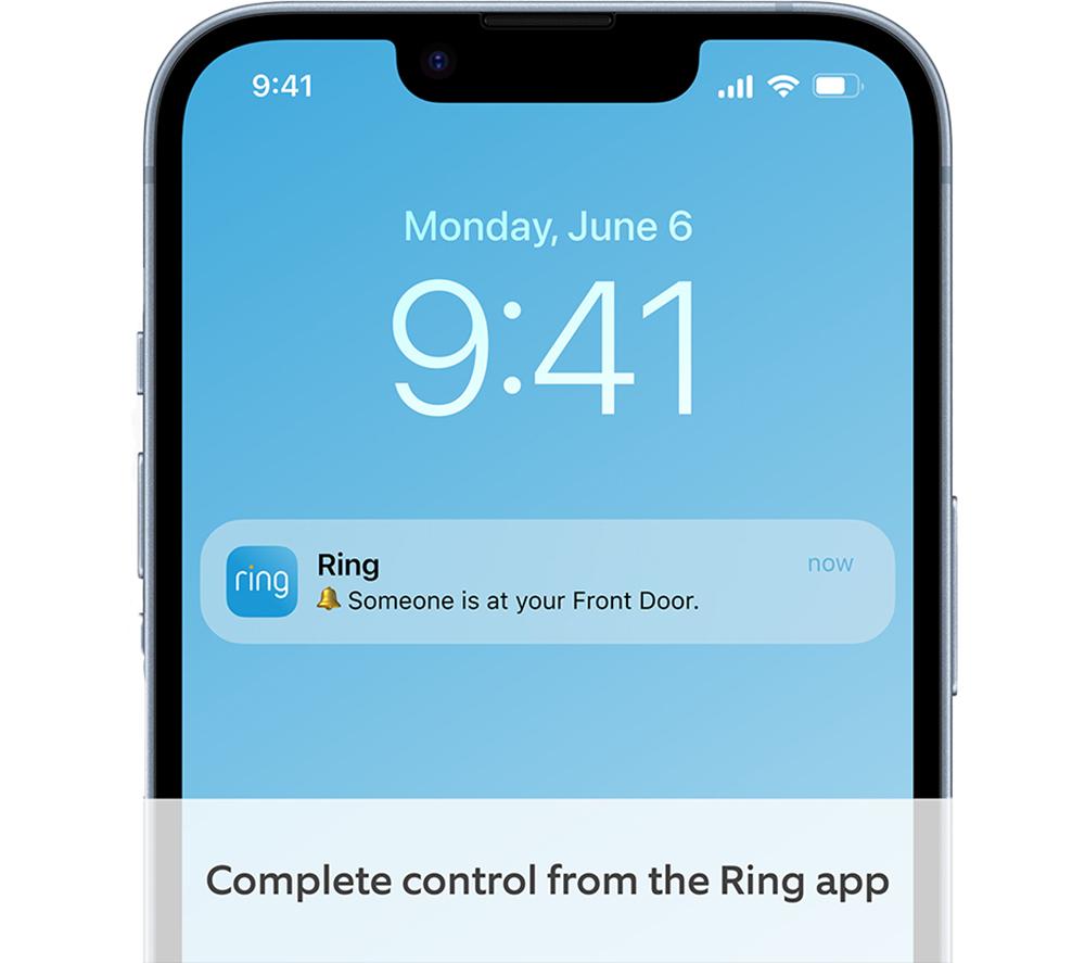RING Battery Video Doorbell Pro - Nickel