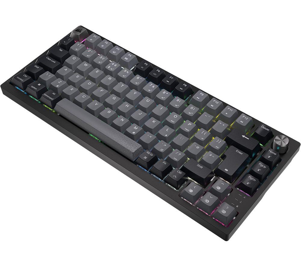 CORSAIR K65 Plus RGB kabellose mechanische Gaming-Tastatur, 75 %, Schwarz
