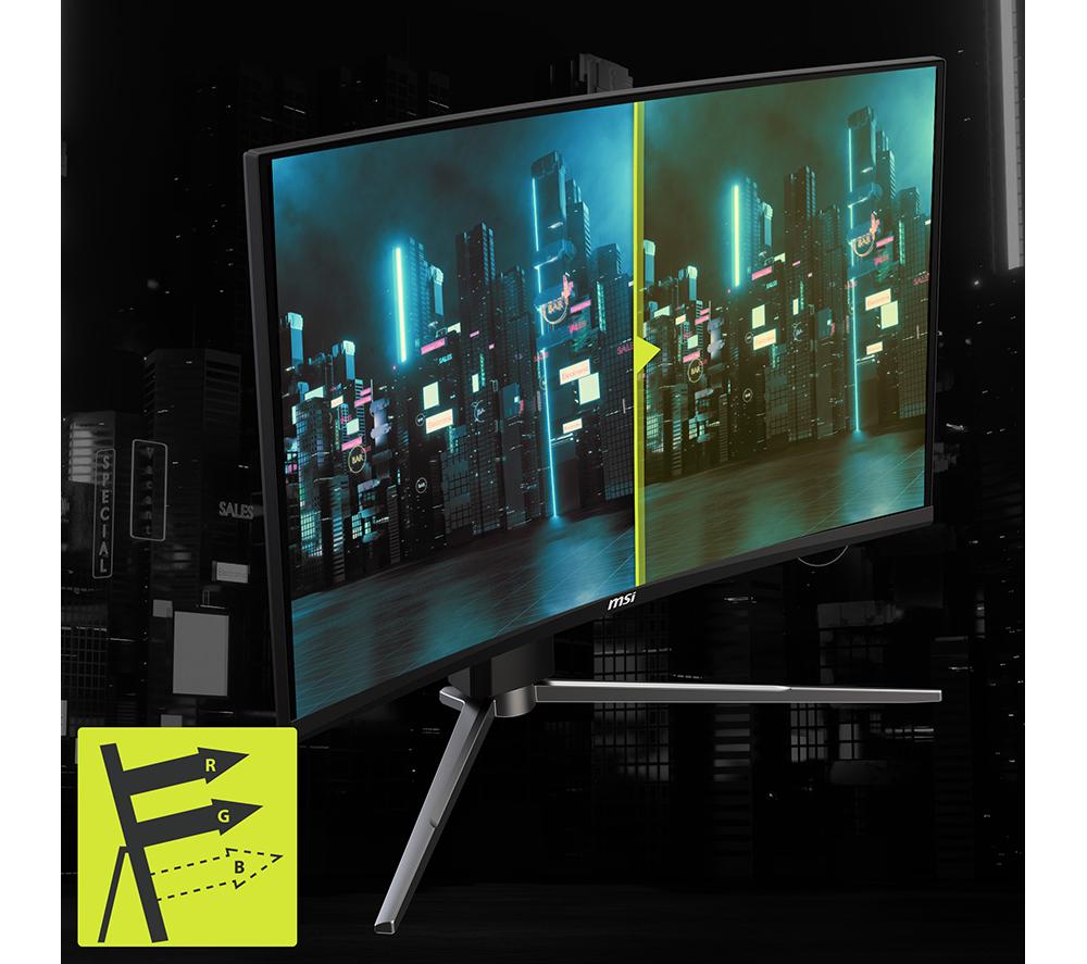 MSI MAG 27CQ6PF Quad HD 27" Curved VA LCD Gaming Monitor - Black