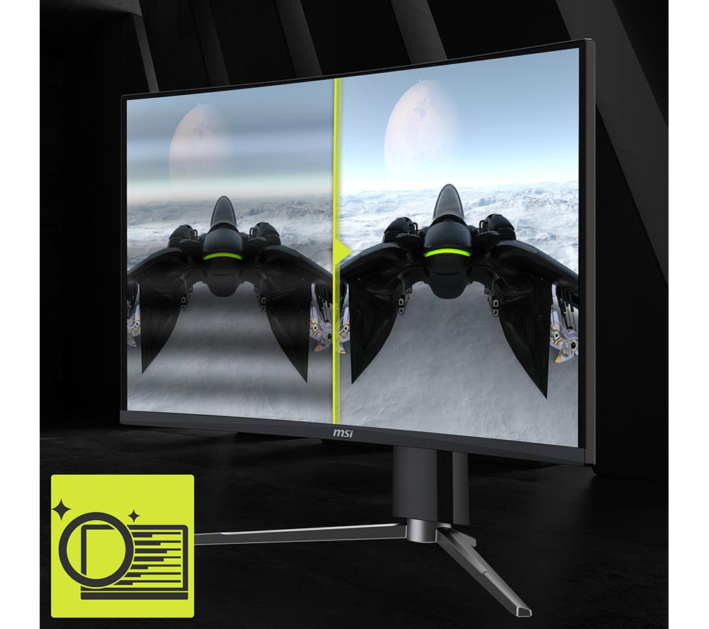 MSI MAG 27CQ6PF Quad HD 27" Curved VA LCD Gaming Monitor - Black