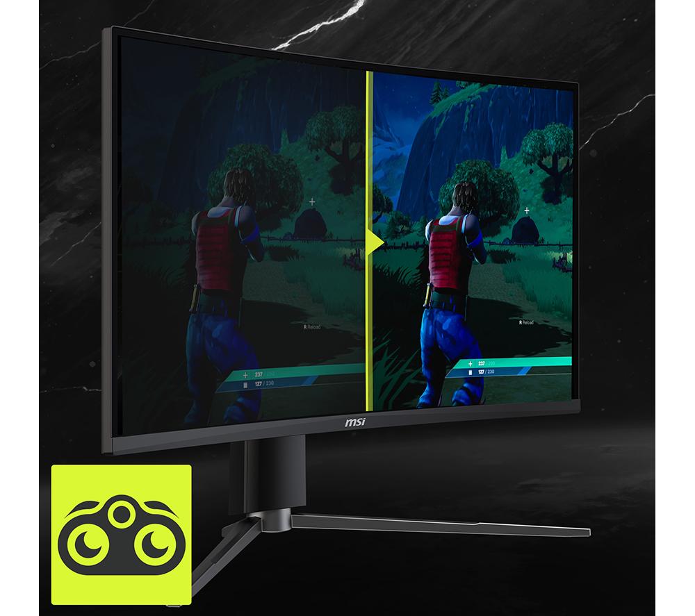 MSI MAG 27CQ6PF Quad HD 27" Curved VA LCD Gaming Monitor - Black