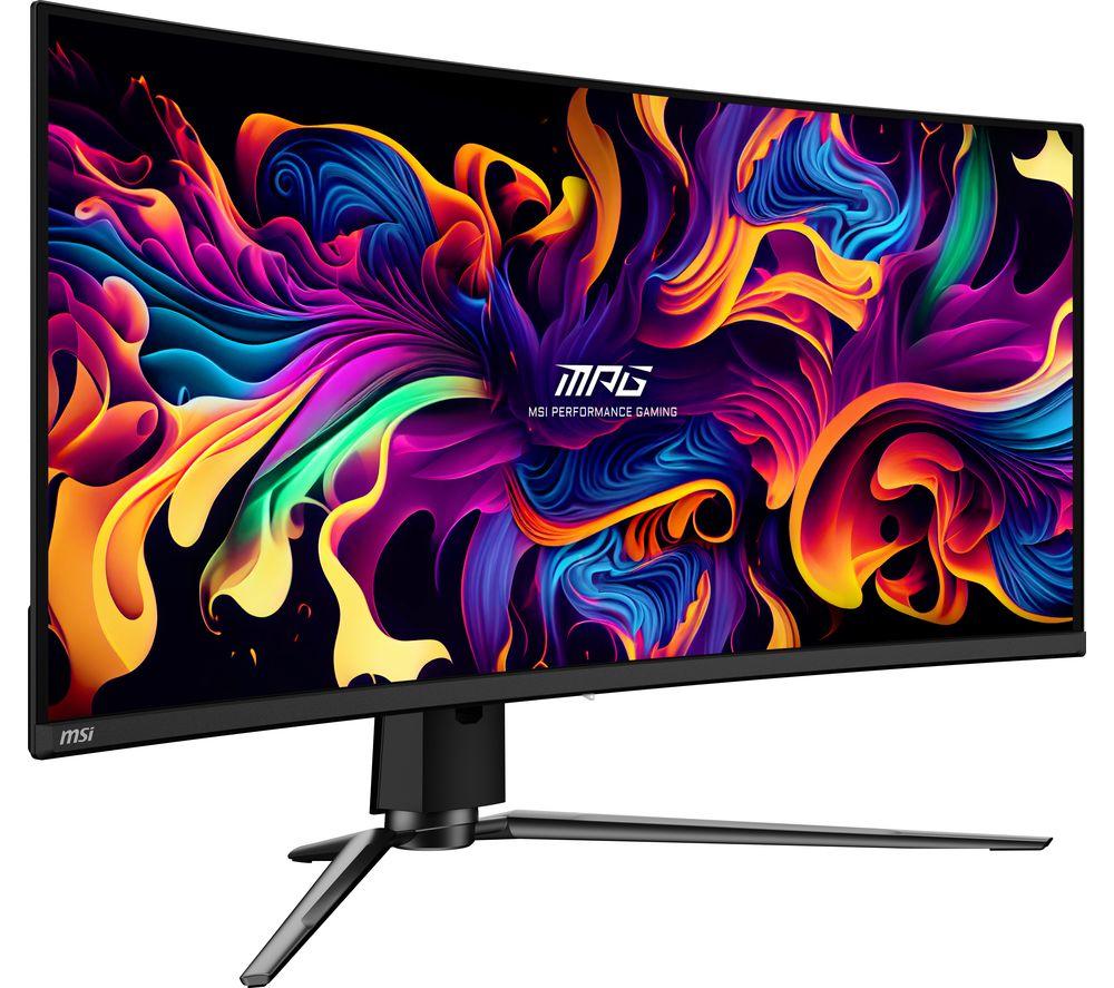 Monitor gaming curvo con puntos cuánticos MSI MPG 341CQPX Quad HD de 34" - Negro