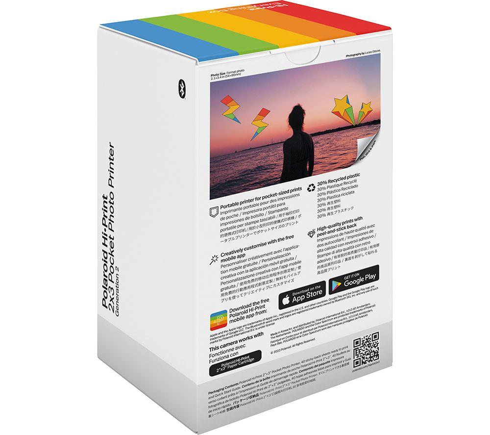 POLAROID Hi-Print Gen2 Photo Printer Everything Box - Black