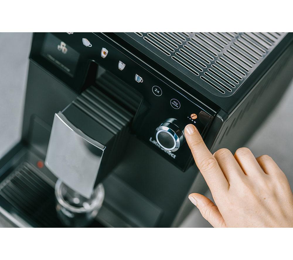 Cafetera automática MELITTA LatteSelect con molinillo integrado - Negra