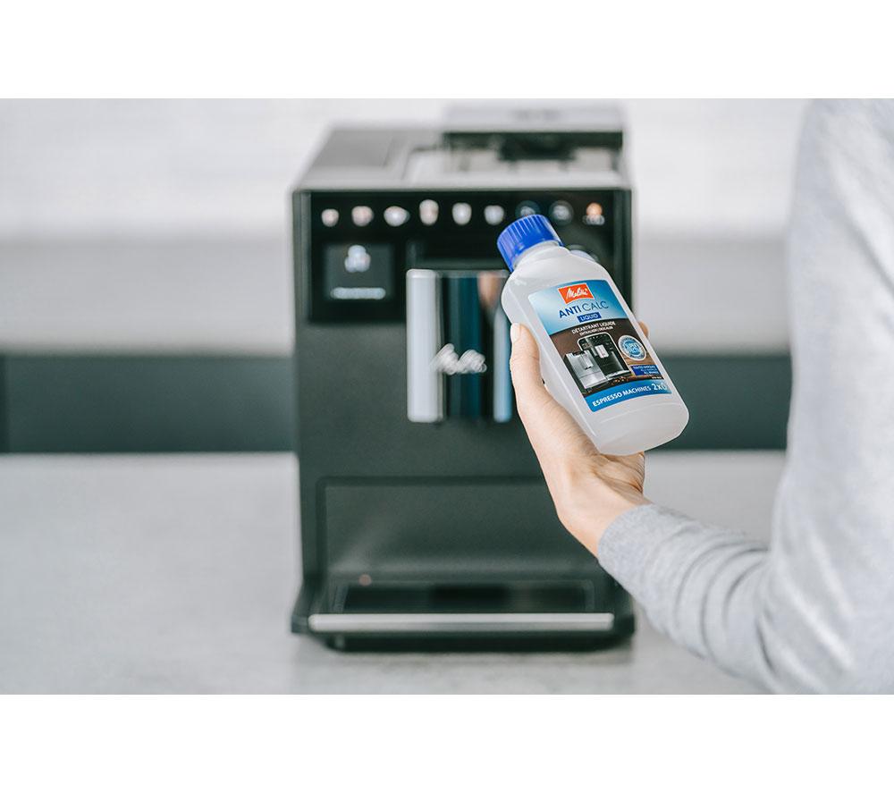 Cafetera automática MELITTA LatteSelect con molinillo integrado - Negra