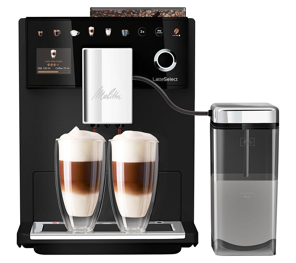 MELITTA LatteSelect Bean to Cup Coffee Machine - Black