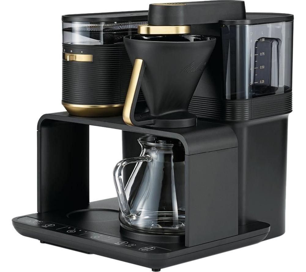 MELITTA EPOS Filter Coffee Machine - Black & Gold