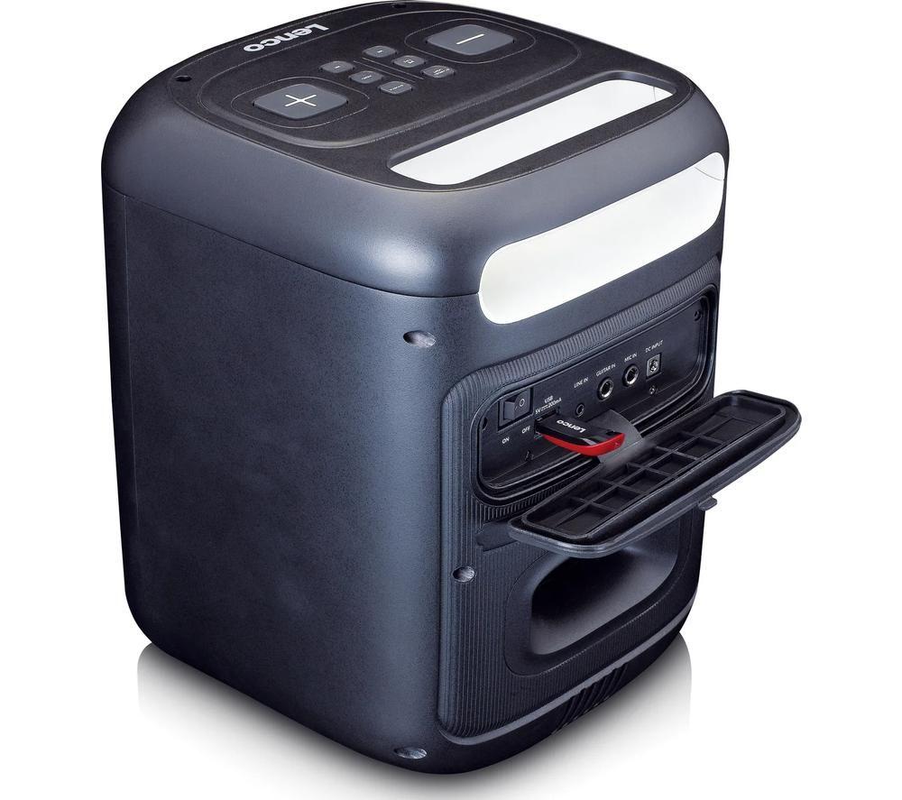 LENCO PA-100 Bluetooth Party Speaker - Black