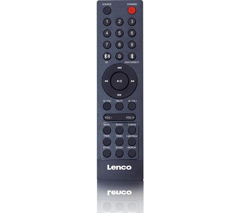 LENCO PA-100 Bluetooth Party Speaker - Black