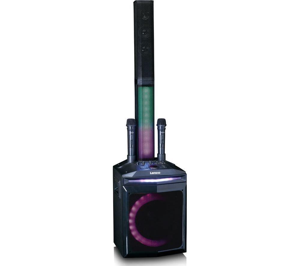 LENCO PA-220 Bluetooth Party Speaker - Black