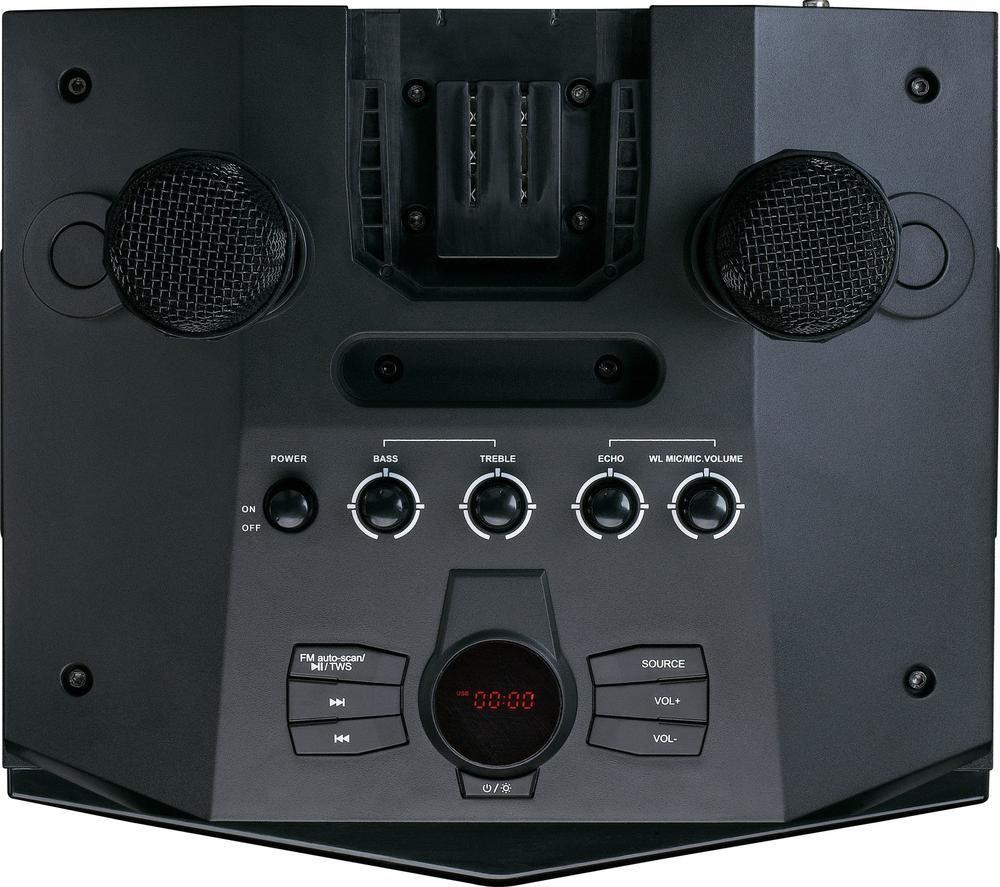 LENCO PA-220 Bluetooth Party Speaker - Black