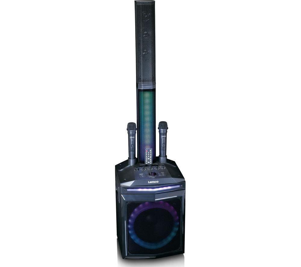 LENCO PA-220 Bluetooth Party Speaker - Black