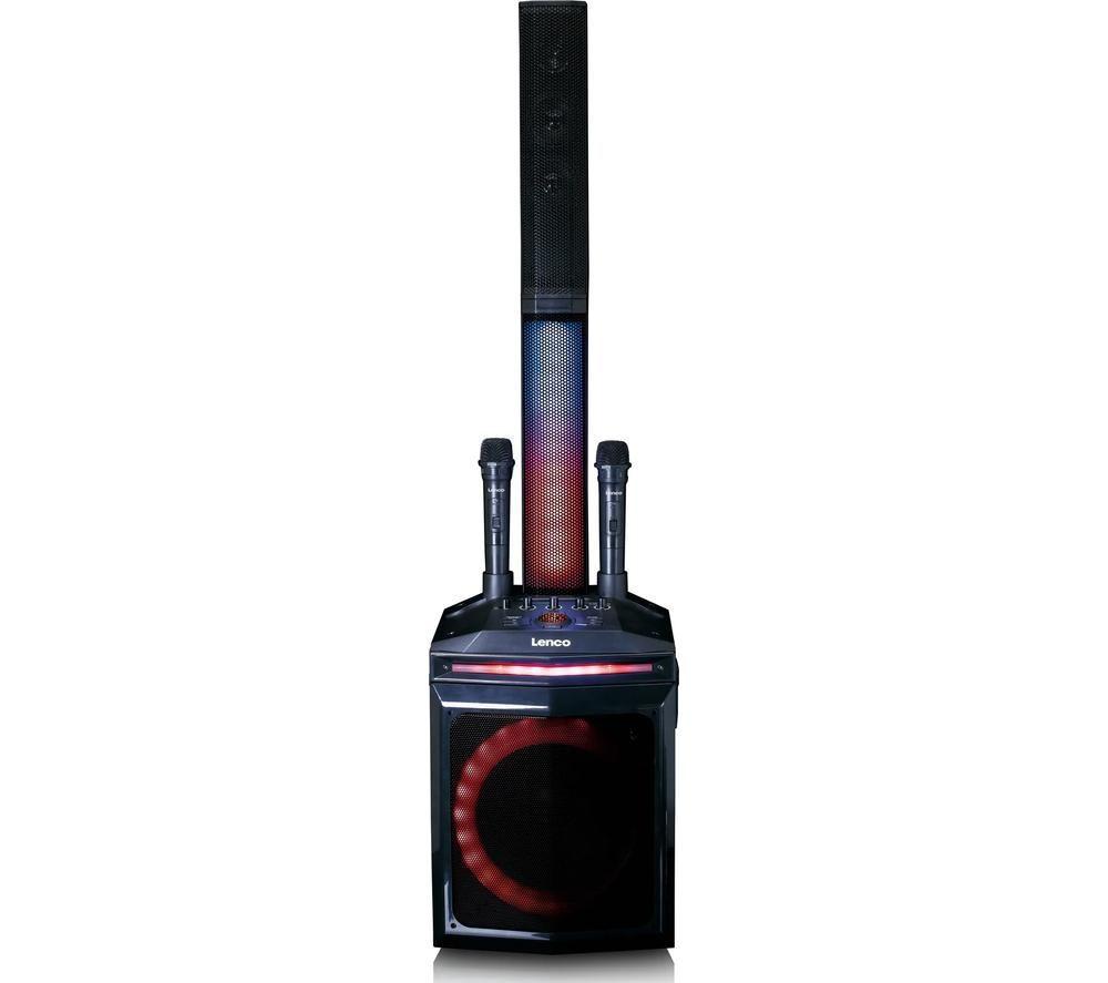LENCO PA-220 Bluetooth Party Speaker - Black