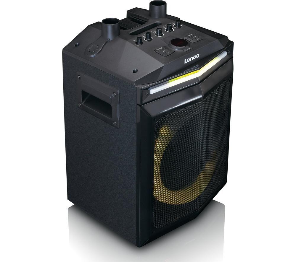 LENCO PA-220 Bluetooth Party Speaker - Black
