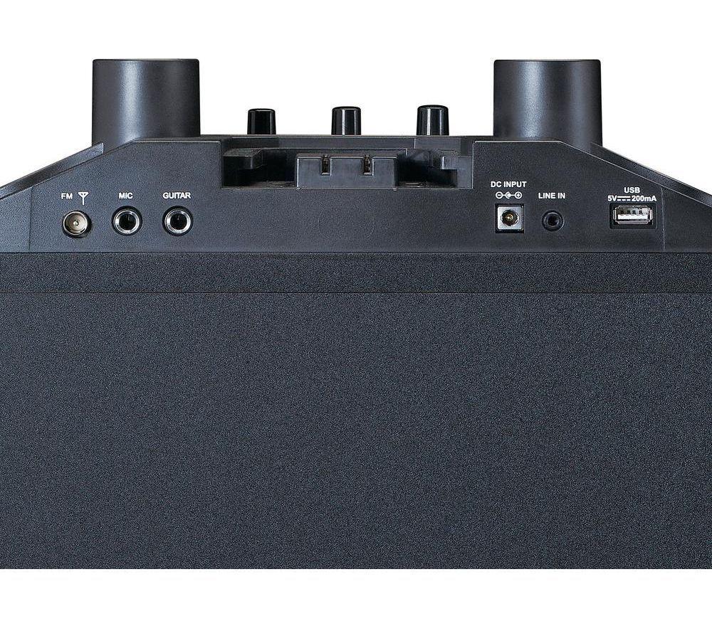 LENCO PA-220 Bluetooth Party Speaker - Black