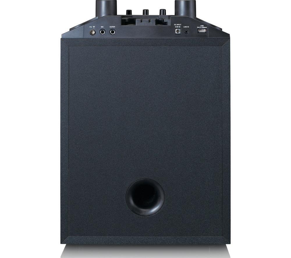 LENCO PA-220 Bluetooth Party Speaker - Black