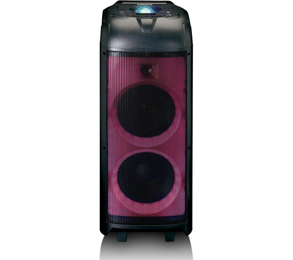 Altavoz para fiestas Bluetooth LENCO PA-260 - Negro